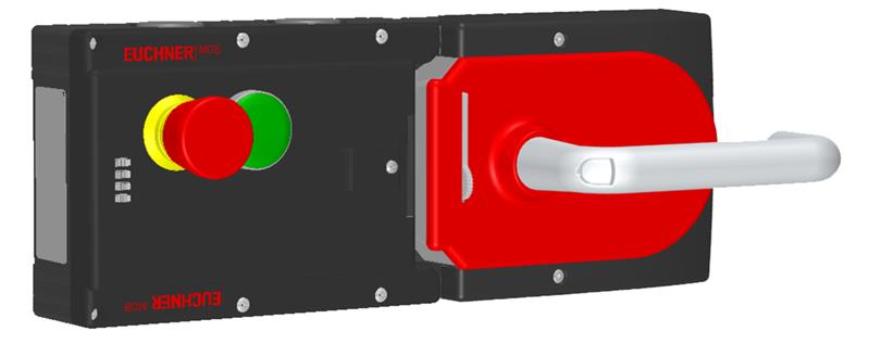 Euchner MGB-L2H-ARA-R-114691 Locking set MGB-L2H-ARA (guard locking by solenoid force) with 1 indicator, emergency stop Turkiye