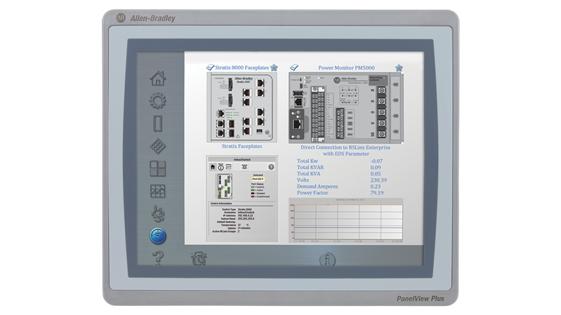 Allen Bradley 2711P-T10C22D8S PanelView Plus 7 Standard 10 Terminal Turkiye