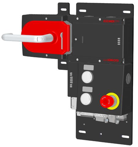 Euchner MGB-L2HB-PN-L-109857 Locking set MGB-L2-PN (guard locking by solenoid force) with 3 control elements, push-pull plug Turkiye
