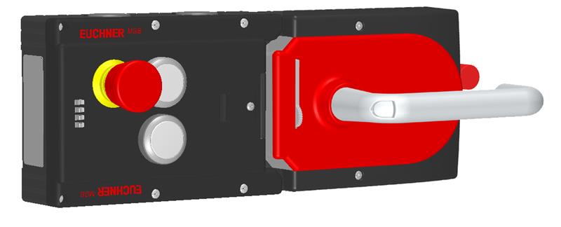 Euchner MGB-L2HE-ARA-R-121239 Locking set MGB-L2HE-ARA (guard locking by solenoid force) with 2 pushbuttons, emergency stop Turkiye