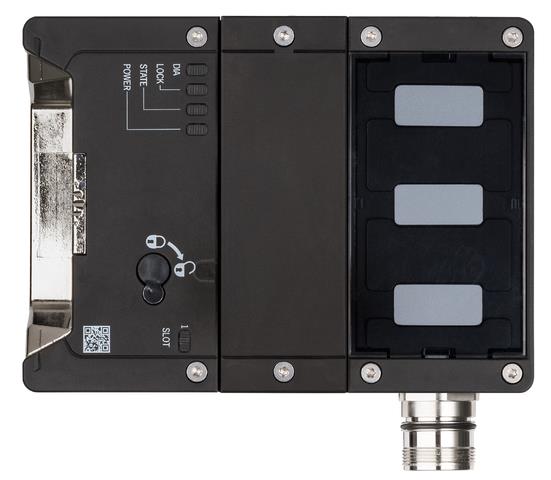 Euchner MGB2-L1-BP-U-XA4S4-OY-L-167029 Locking module MGB2-L1-BP (M23, closed-circuit current principle, door hinge on left) Turkiye