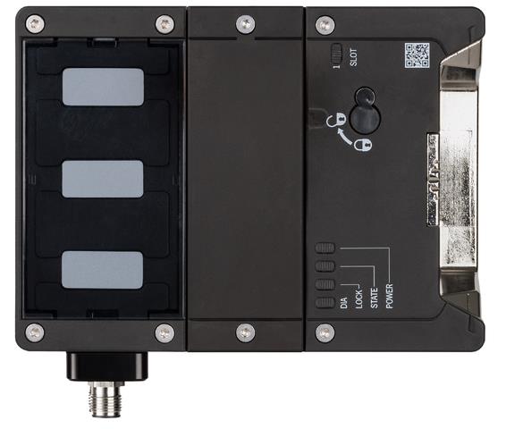 Euchner MGB2-L1-BP-U-XA4S9-OY-R-166103 Locking module MGB2-L1-BP (2 x M12, open-circuit current principle, door hinge on right) Turkiye