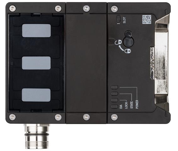 Euchner MGB2-L1-BR-U-XA4S3-DY-R-165087 Locking module MGB2-L1-BR (M23, closed-circuit current principle, door hinge on right) Turkiye