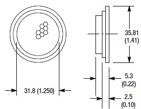 Allen Bradley 92-47 Reflectors for Photo Sensor Turkiye