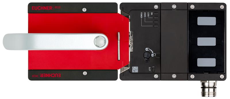 Euchner MGB2-L1H-BP-U-S4-OY-L-167026 Complete set MGB2-L1-BP (M23, closed-circuit current principle, door hinge on left) Turkiye