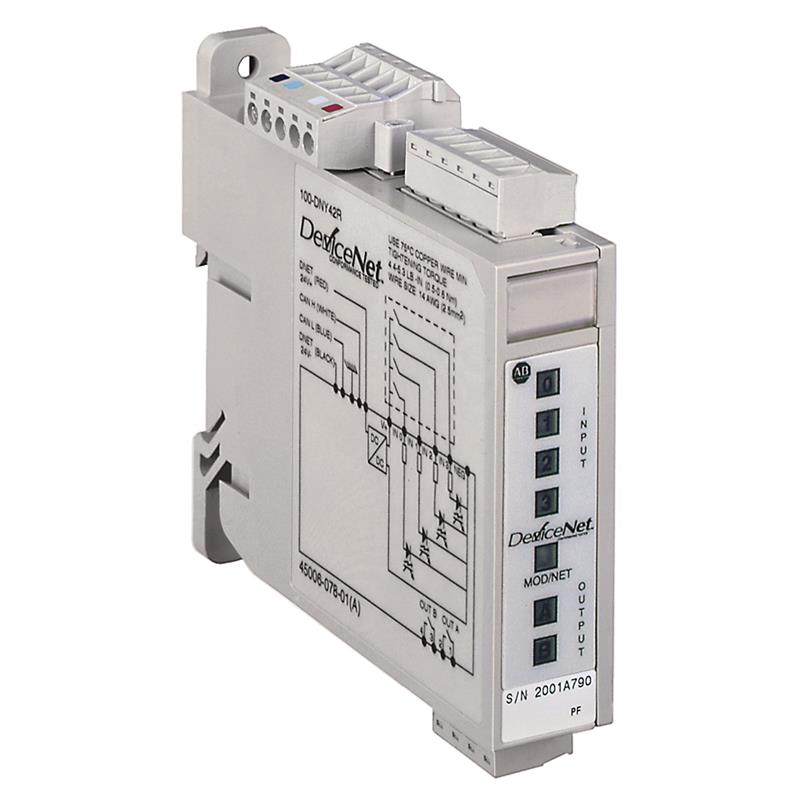 Allen Bradley 100-DNY41R Devicenet Starter Auxiliary Turkiye