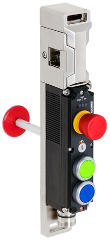 Euchner MGBS-P-L1-AR-U-R-AEE-SH-159086 MGBS-AR, M23, emergency stop, 2 pushbuttons, with escape release, door hinge on right Turkiye