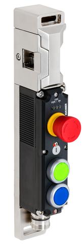 Euchner MGBS-P-L1-AR-U-R-AZE-SH-159171 MGBS-AR, M23, emergency stop, 2 pushbuttons, door hinge on right Turkiye