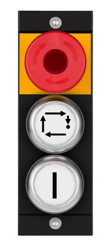 Euchner MSM-1-P-CA-BPP-D5-161589 Submodule MSM-1-P (illuminated emergency stop, 2 illuminated white pushbuttons with symbol) Turkiye