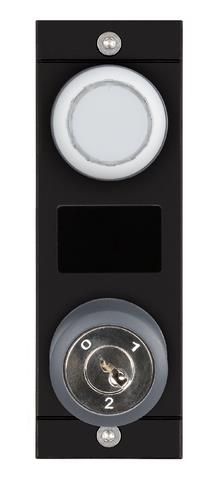 Euchner MSM-1-P-CA-LQU-C4-155860 Submodule MSM-1-P (white cover for indicators, slide-in label, key-operated rotary switch) Turkiye