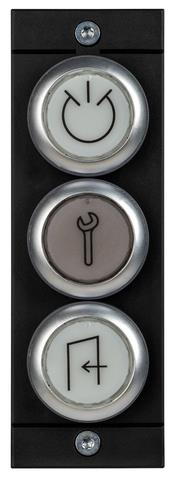 Euchner MSM-1-P-CA-PPP-M3-172054 Submodule MSM-1-P (3 illuminated pushbuttons with symbol) Turkiye