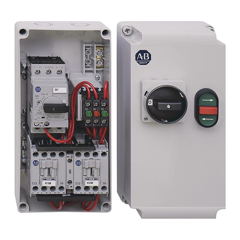 Allen Bradley 107C-16LD-DC10X-1M Enclosed Reversing Combo Starter Turkiye