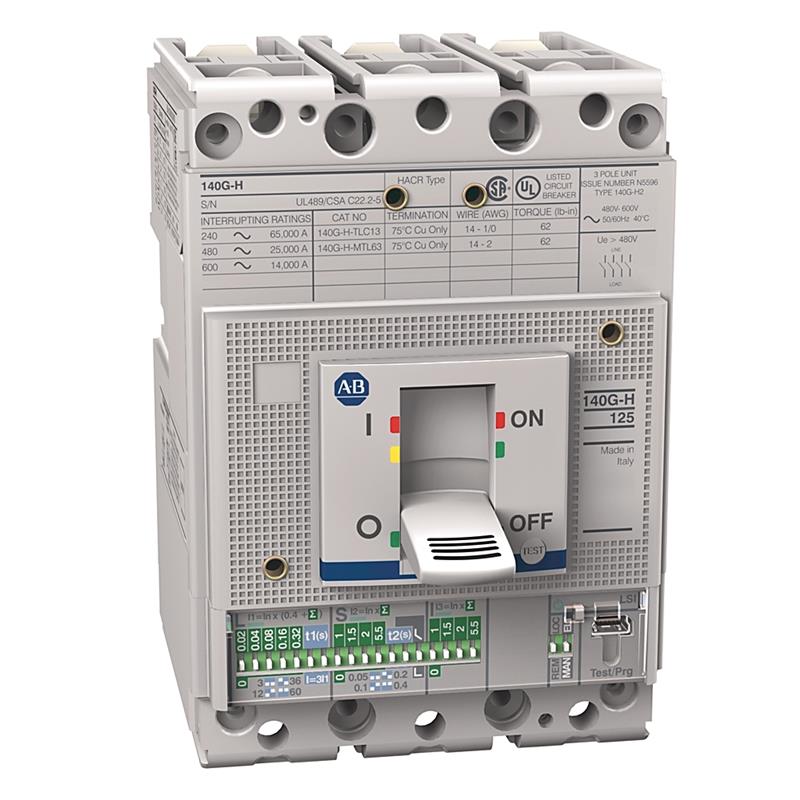 Allen Bradley 140G-H3C4-C40 140G 125A Frame Molded Case Ckt-Bkr Turkiye