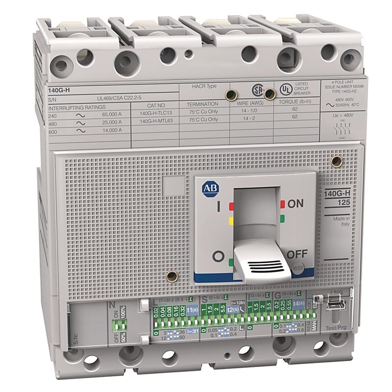Allen Bradley 140G-H3I3-C60 Molded Case Ckt-Bkr Turkiye