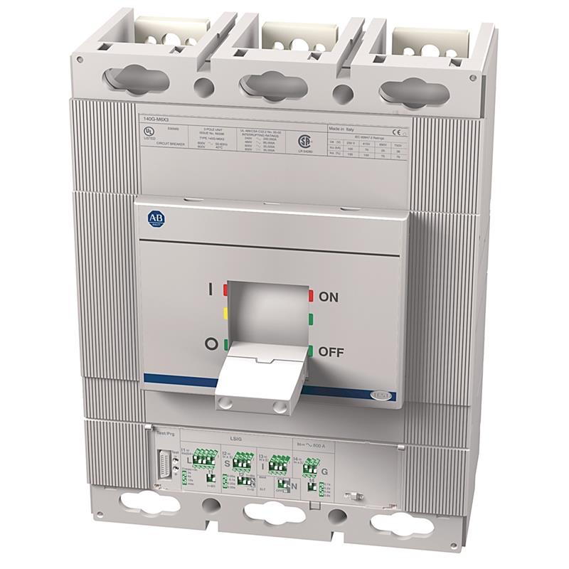 Allen Bradley 140G-M6I3-D63 140G 630A Frame Molded Case Ckt-Bkr Turkiye