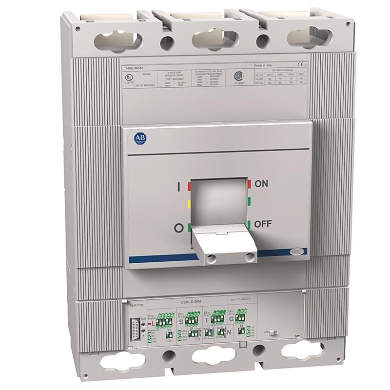 Allen Bradley 140G-M6K3-D63 140G 630A Frame Molded Case Ckt-Bkr Turkiye