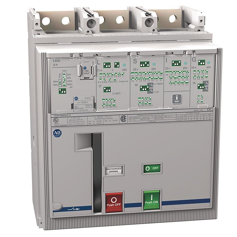 Allen Bradley 140G-NS6I4-E12 140G 1200A Frame Molded Case Ckt-Bkr Turkiye