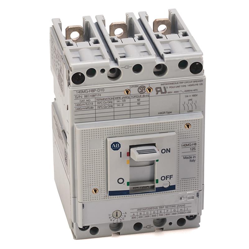 Allen Bradley 140MG-H8P-D10-KA Mtr Protection Ckt-Bkr Turkiye