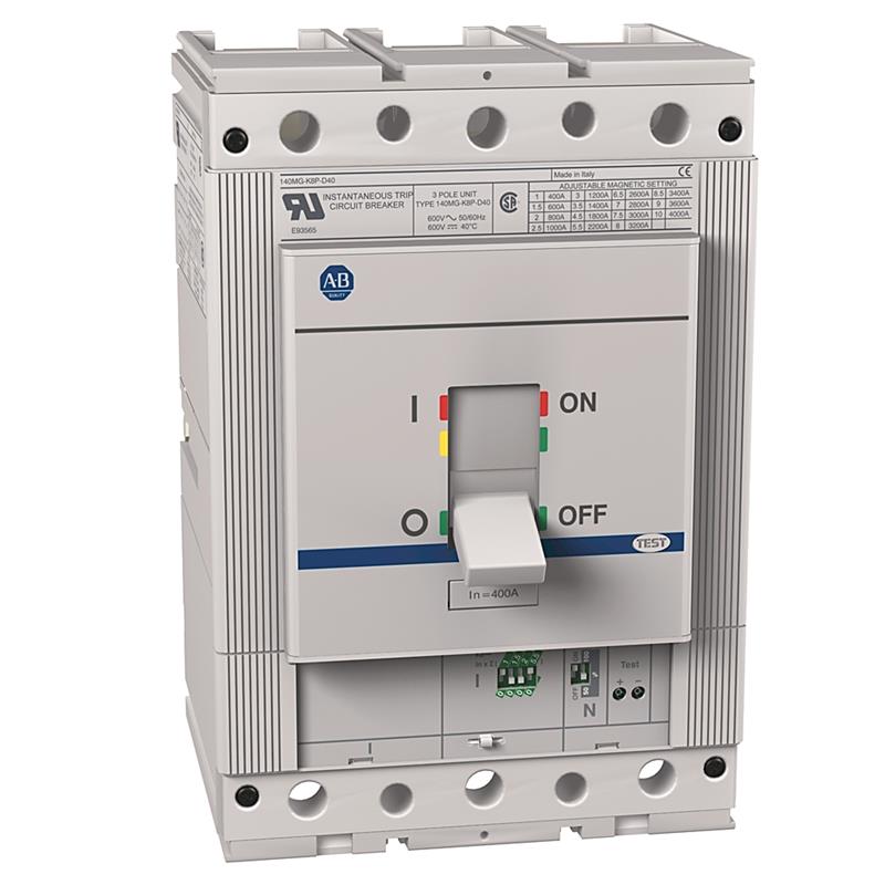 Allen Bradley 140MG-K8P-D30 140MG 300A K Frame Motor Ckt Protector Turkiye