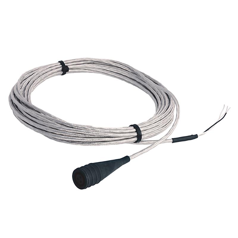 Allen Bradley 1443-CBL-MS2IBC-50A 50 feet of Stainless Steel Armored jacket over polyurethane twisted shielded pair cable w/ 2 pin MIL (AM) connector and terminated to blunt cut Turkiye