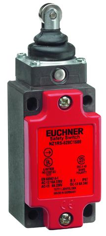 Euchner NZ1RS-528-MC1588 Safety switch NZRSC1588, roller plunger, steel roller ø 12 mm, exterior bellows Turkiye