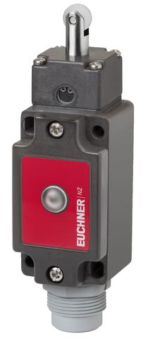 Euchner NZ2RG-511L060 Safety switch NZRG, roller plunger, plastic roller ø 12 mm, plug connector SR6 Turkiye