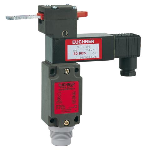 Euchner NZ2VZ-538E3VSM04L060 Safety switch NZVZVSM, plug connector SR6 (guard locking, closed-circuit current principle) Turkiye