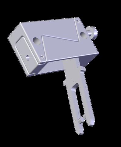 Euchner RADIUSBETAETIGER-P-OUN Hinged actuator, top/bottom, for safety switch NP/GP/TP, increased overtravel Turkiye