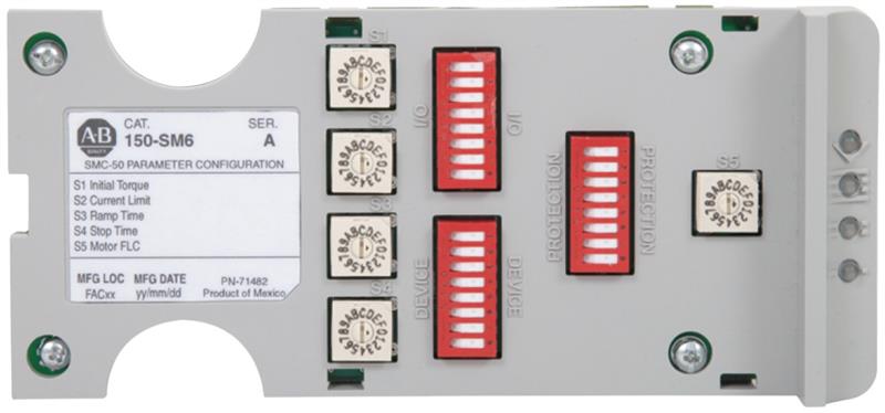 Allen Bradley 150-SM6 SMC-50 Parameter Configuration Module - DIP and rotary dial Turkiye