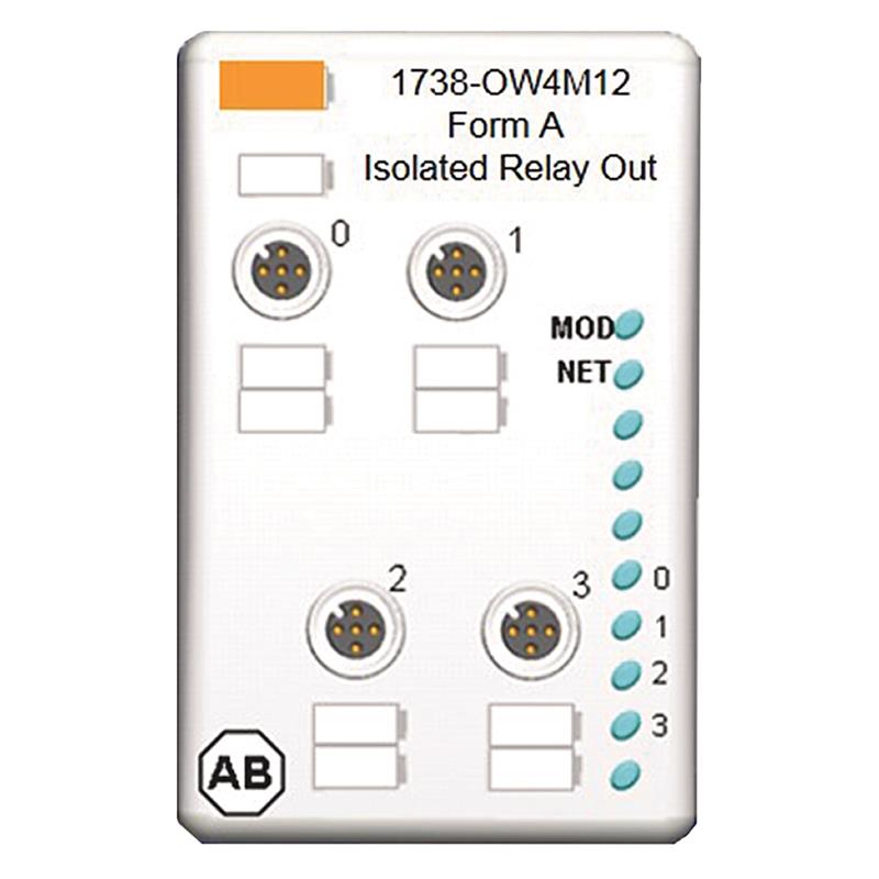 Allen Bradley 1738-OW4M12AC ArmorPoint 4 Point Output Module Turkiye