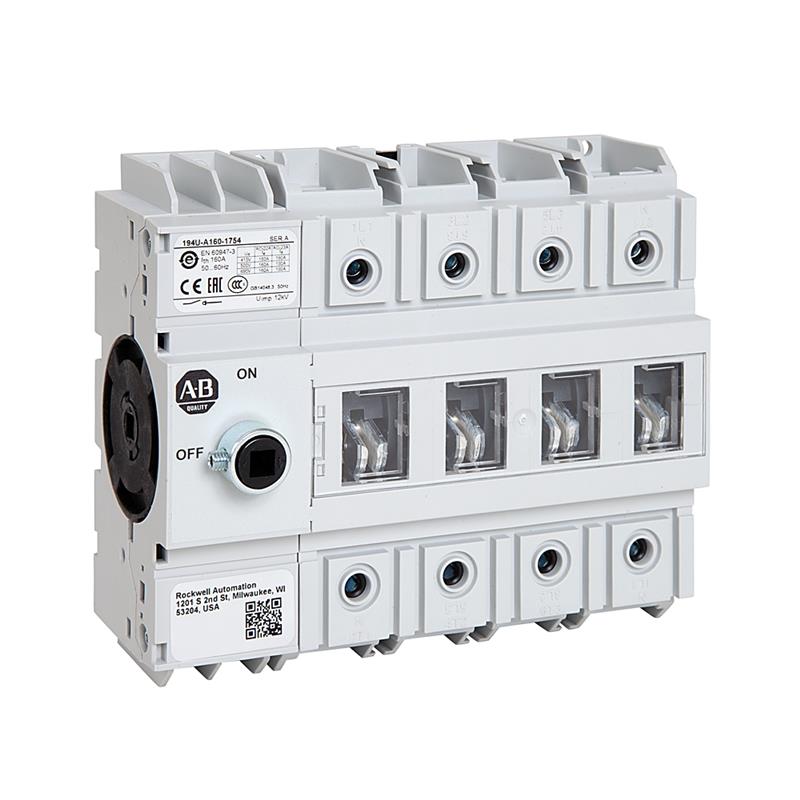 Allen Bradley 194U-A160-1753 194U Base /DIN Mount Disconnect Turkiye