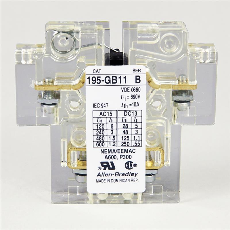 Allen Bradley 195-GB11 Auxiliary Contact Turkiye