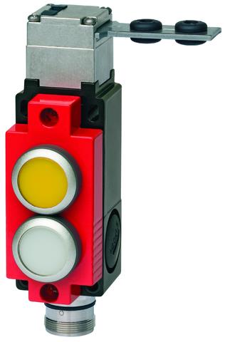 Euchner SGA2A-2121ARC18-EXT5 Safety switch SGA, plug connector RC18, 2 illuminated pushbuttons Turkiye