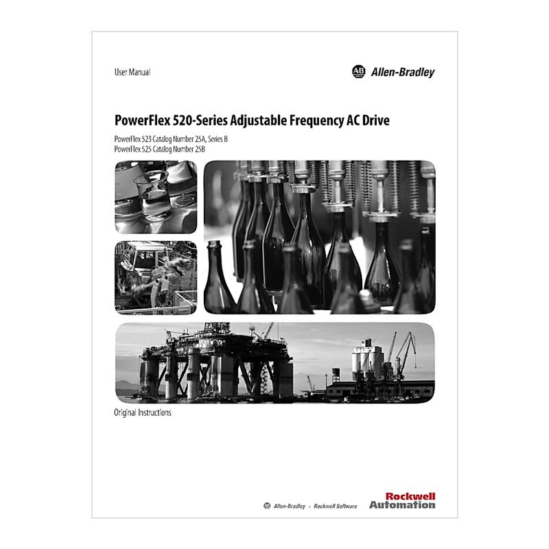 Allen Bradley 25-UM-EN PowerFlex 520 English User Manual Turkiye