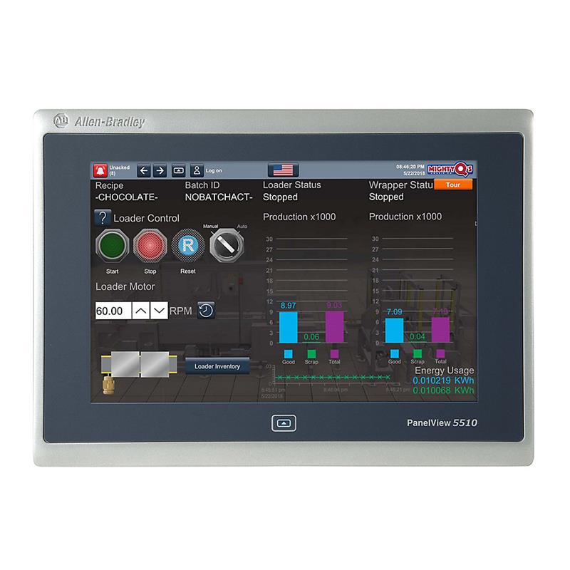 Allen Bradley 2715P-T7WD PanelView 5510 Graphic Terminal Turkiye