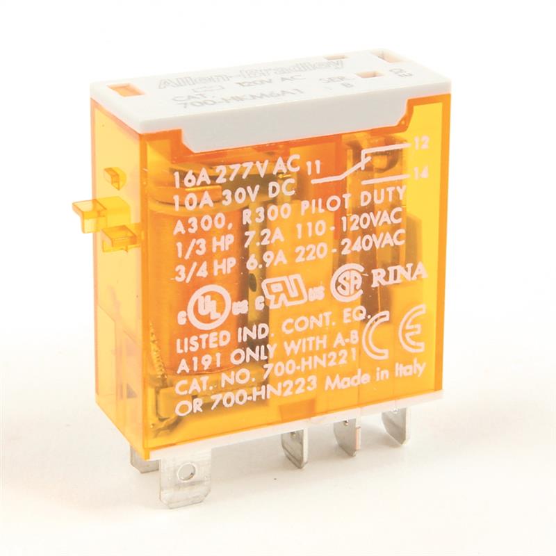 Allen Bradley 700-HKM6A1 SPDT Plug In 120 V Relay Turkiye