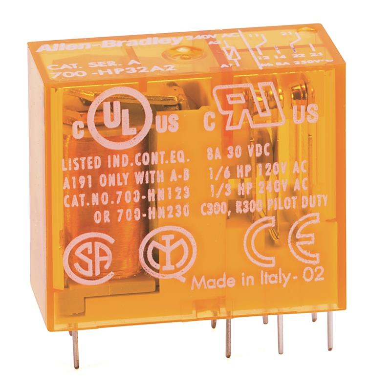Allen Bradley 700-HPX2Z06 PCB Pin Style Relay Turkiye