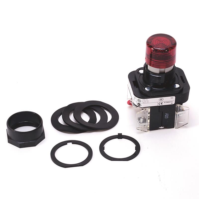 Allen Bradley 800H-QRT10R 30mm Pilot Light 800H PB Turkiye