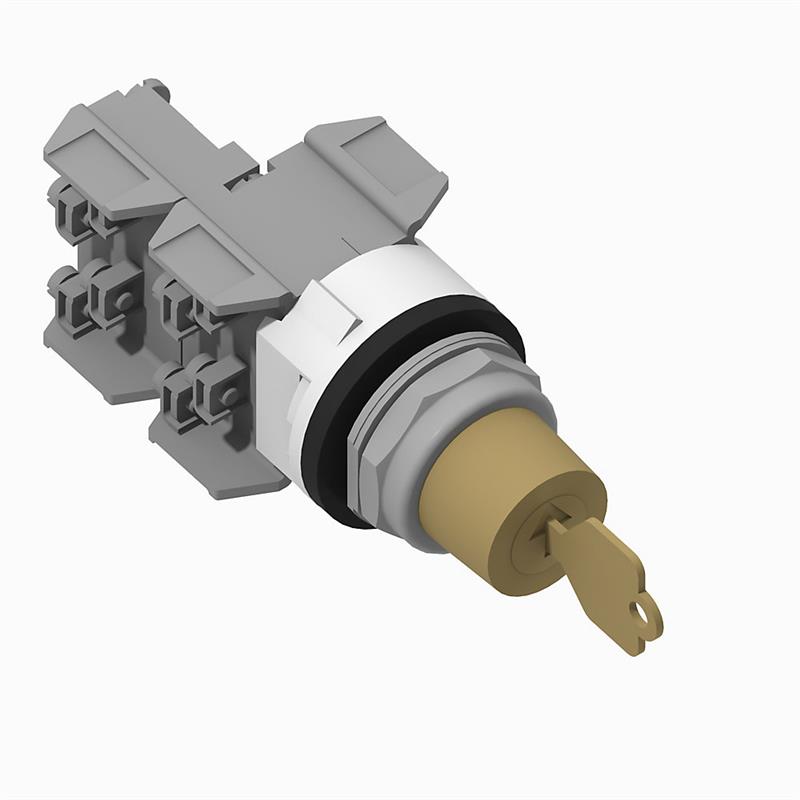 Allen Bradley 800T-J41KC1H 30mm Selector Switch 800T PB Turkiye