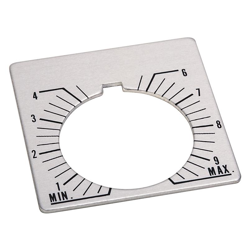Allen Bradley 800T-X609 30mm 800T Potentiometer Legend Plate Turkiye
