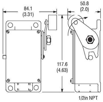 Allen Bradley 801-ASA12 General Purpose Limit Switch Turkiye