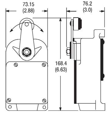 Allen Bradley 801-ASC25 General Purpose Limit Switch Turkiye