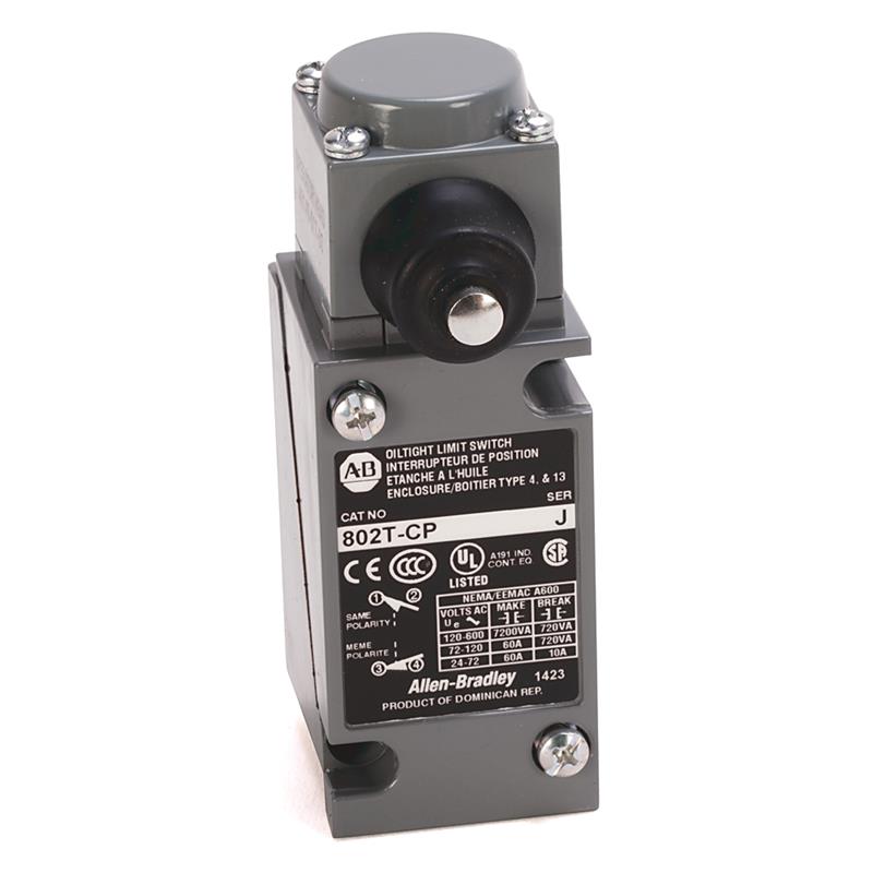 Allen Bradley 802T-CTP1 Metal Plug-In Oiltight Limit Switch Turkiye