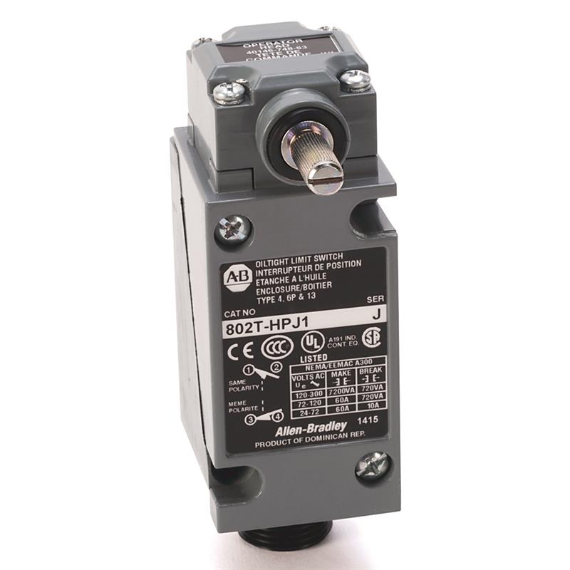 Allen Bradley 802T-HPE Metal Plug-In Oiltight Limit Switch Turkiye