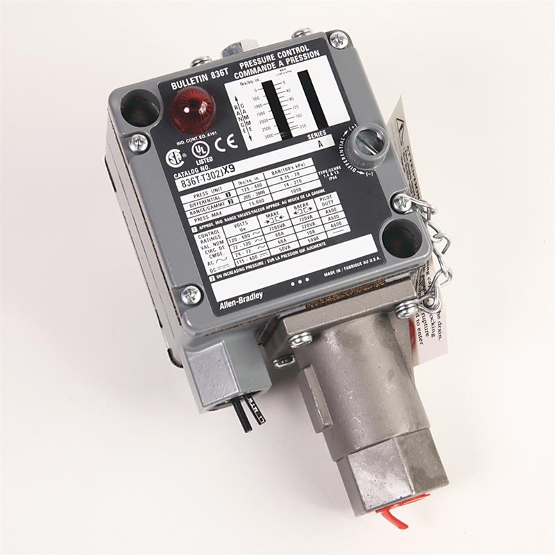 Allen Bradley 836T-T302J Electro-Mech Pres Cntrl Sw Turkiye