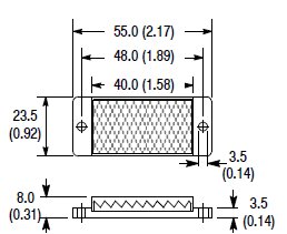 Allen Bradley 92-112 Reflectors for Photo Sensor Turkiye