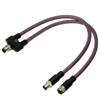 Pepperl+Fuchs ICZ-3T-0,3M-PUR ABG-V15B-G Y connection cable for PROFIBUS Turkiye