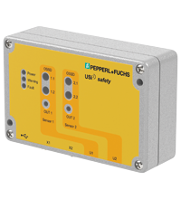 Pepperl+Fuchs USI-F262-2E5-V19-S2D3 Evaluation unit exclusively for the ultrasonic sensor system USi-safety Turkiye
