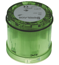 Pepperl+Fuchs VAZ-LED-70MM-GN Stack light LED permanent light element, green Turkiye