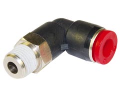 Norgren C01470648 Pneufit C Push-in fitting, Adaptor, 90° Swivel elbow, 6mm, R1/2 Turkiye